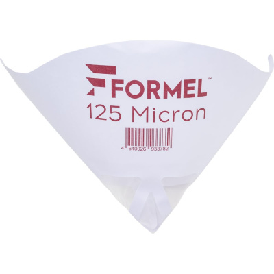 Фильтр бумажный FORMEL FRM_FL125 - одноразовый бумажный фильтр-воронка с нейлоновой сеткой