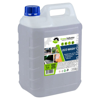 Средство для очистки асфальта и фасадов зданий Green Industry Eco Wash 5 л