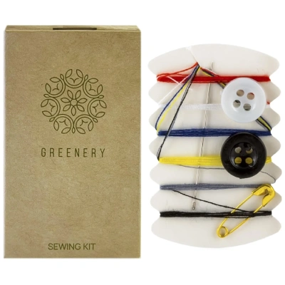 Набор швейный GREENERY,картон,500шт