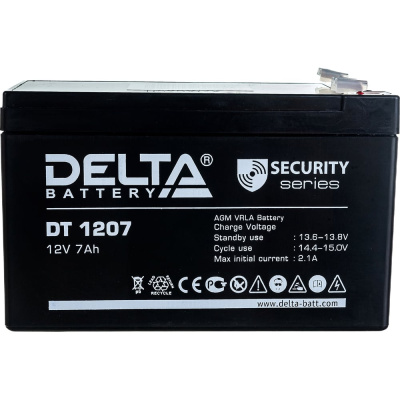 Батарея аккумуляторная Delta DT 1207