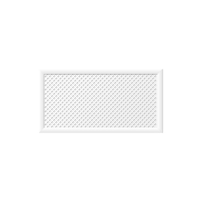 Экран на батарею отопления STELLA МДФ 150x60 см., Готико белый