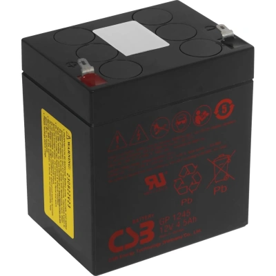 Батарея для ИБП CSB серия GP, GP1245 (12V16W) CSB, 12В/4Ач