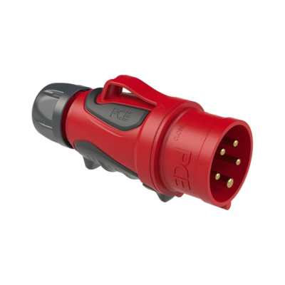 Кабельная вилка PCE 16А 380V 3P+N+E IP44 GRIP