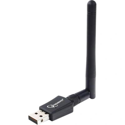 Сетевой адаптер Wi-Fi USB-адаптер Gembird, 600 Мбит,802.11b/g/n/ac/а