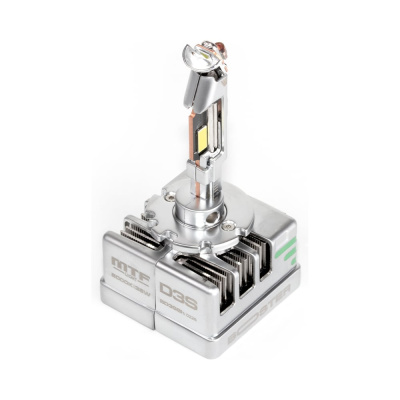 Светодиодные лампы MTF Light серия BOOSTER H-TYPE, D3S, 42V, 35W, 4500lm, 6000K, кулер, комплект BD1S6h