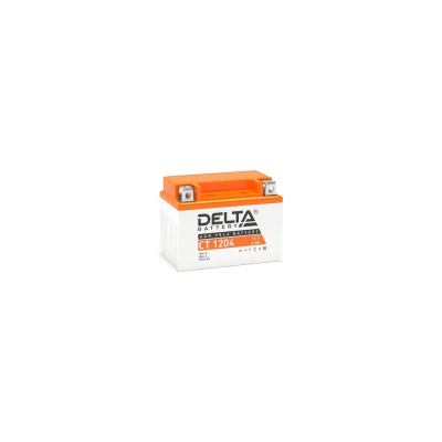 Аккумуляторная батарея Delta CT 1204 соответствует следующему коду YUASA: YB4L-B, YB4L-A, YTX4L-BS