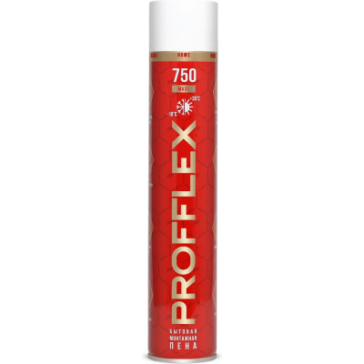 Монтажная пена PROFFLEX 750 MAXI бытовая