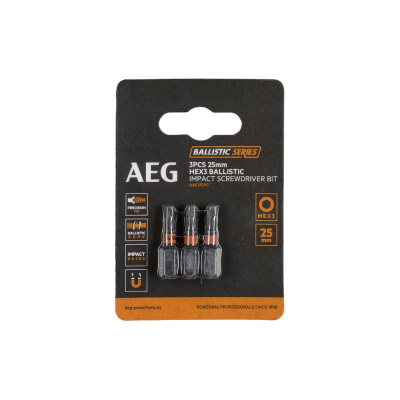 Ударные биты AEG AAK253H3 4932479177