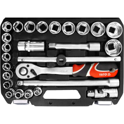 Набор инструментов YATO 1/2", 26 пр. YT-38752 371438752 092 1