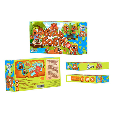 Игра настольная "Будь Бобр", ФИ, 95572498