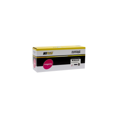 Картридж Hi-Black W2033X / HP 415x пурпурный БЕЗ чипа для HP Color LaserJet Pro M454dn / M479dw, №415X, M, 6K