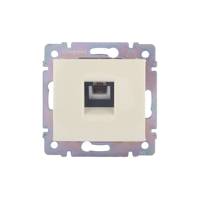 Розетка Legrand Valena RJ11, слоновая кость
