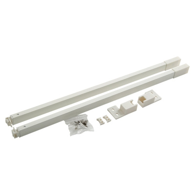 Комплект прямоугольных рейлингов для lembox-s Lemax PROF 500 мм, белый Lembox-R-500-WT-S