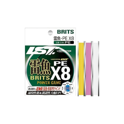 Шнур LINESYSTEM Raigyo Britz PE X8 White, 80LB, 80м