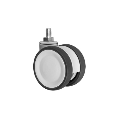 Колесная опора с резьбовым стержнем D12 TPAA 075 T1 RAL 9002 Inford 00-80263443