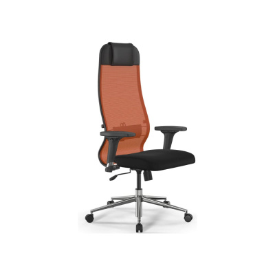 Кресло для персонала МЕТТА ErgoLife Set 11/подл.200/осн.Sit 052 (Серый-Черный