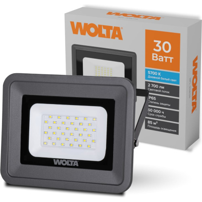 Светодиодный прожектор Wolta WFL-30W/06