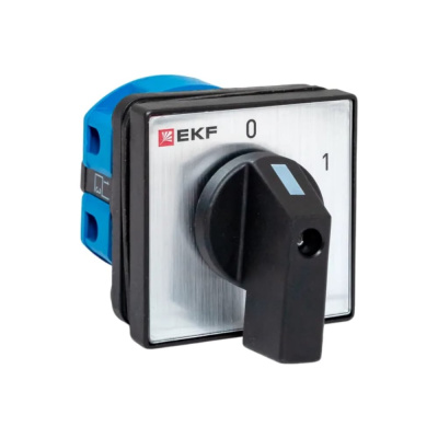 Переключатель кулачковый EKF ПК-1-12 25А 2P «0-1» IP65