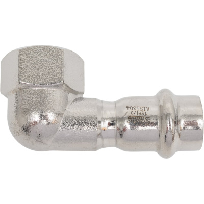Угольник SantechSystems нержавеющая сталь, AISI 304 Дн15x1/2" пресс/ВР 129-8959