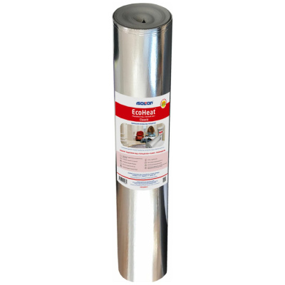 Подложка под "Теплый пол" EcoHeat (2 мм; 1x8 м)