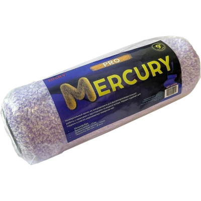 Валик LUCKY MERCURY PRO 230мм, микрофибра, высота ворса 12мм, ядро 55мм, под ручку-бюгель Ø8мм