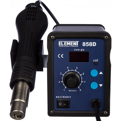 Паяльный фен ELEMENT 858D 15291