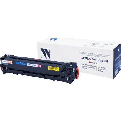 Картридж лазерный NV PRINT (NV-CF213A/731M) для HP M251nw/M276nw/CANON LBP-7110Cw, пурпурный, ресурс 1800 страниц
