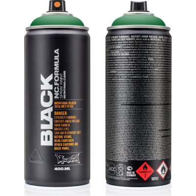 Краска MONTANA BLACK завод, 0.4 л 6095 BLK на основе нитрокомбинации с высоким давлением