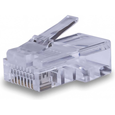 Коннекторы SUPRLAN 8P8C U/UTP Cat.5e /RJ-45/ /100 pcs/