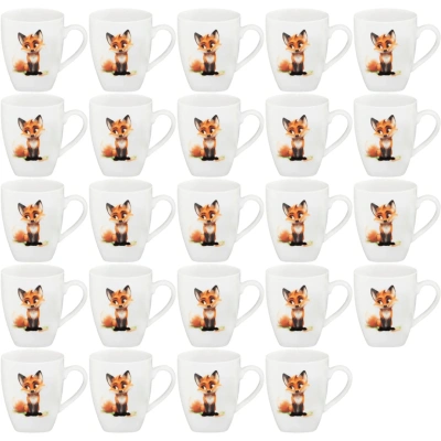 Кружка 210 мл Глория Лисичка 24 шт/уп