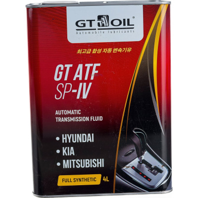 Масло трансмиссионное (4 л; ATF SP IV) GT OIL