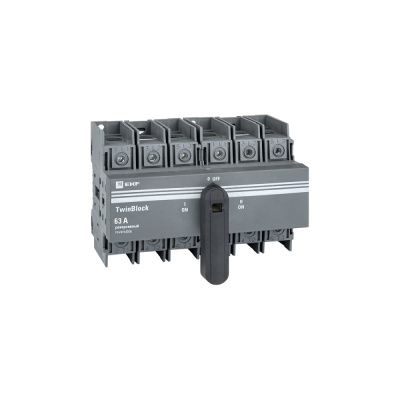 Реверсивный рубильник EKF TwinBlock tb-s-63-3p-rev