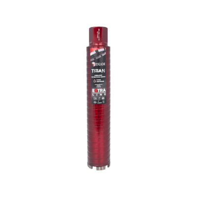 Сверло алмазное САСС Extra Line Titan (62x300 мм; 4 сегмента; 1 1/4UNC) Diam