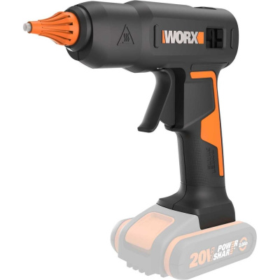 Клеевой аккумуляторный пистолет WORX