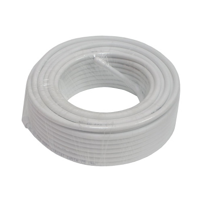 Коаксиальный кабель DORI RG-6 U белый CCA 20м