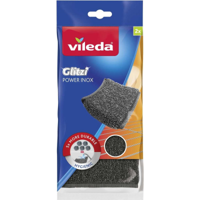Губка Vileda инокс пауэр металлическая 2 шт