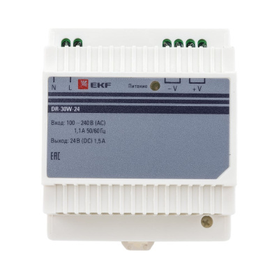 Блок питания EKF DR-30W-24 PROxima dr-30w-24