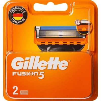 Сменные кассеты для бритья Gillette FUSION 2шт