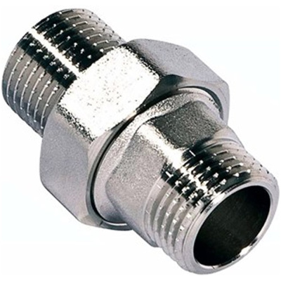 Соединение разъемное (американка) DN.ru НР-НР-304-PTFE 1 Ду25 Ру20 с упл. под гайкой, НР/НР BSPT