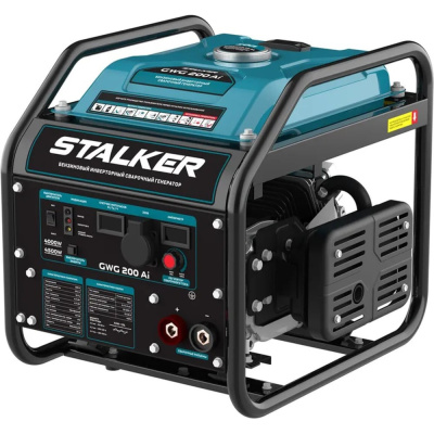 Инверторный бензиновый сварочный генератор STALKER GWG 200 Ai