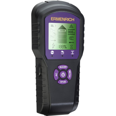 Возможности детектора проводки Ermenrich Ping SM60 пригодятся в быту и на стройке