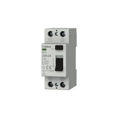 Устройство защитного отключения УЗО Mean Well Iskra NFI2-250,03 00237478