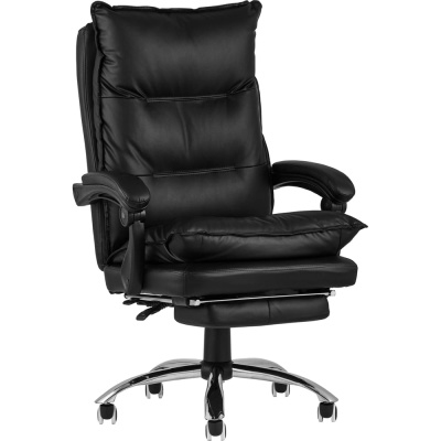 Кресло руководителя Стул Груп TopChairs Alpha, черное D-401 black