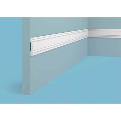 Молдинг Cosca decor MX015 40x6 мм, 2000 мм, экополимер