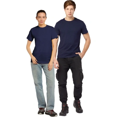 Футболка (160 г.) с кор.рукавом т.-син.(XXXL)