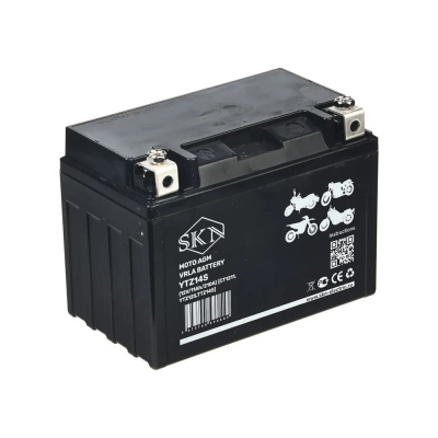 Аккумулятор стартерный для мототехники SKN YTZ14S (12V/11Ah/210A) [CT 1211