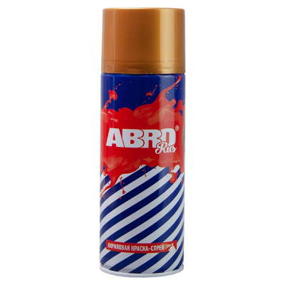Краска-спрей ABRO Rus №18К золото, 473 мл, 1 шт