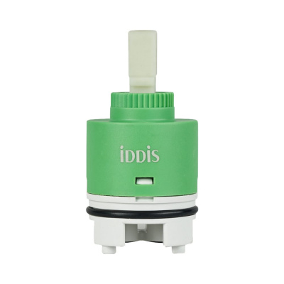Высокий картридж IDDIS® стандартного диаметра (40 мм) для экономичного управления расходом и температурой воды