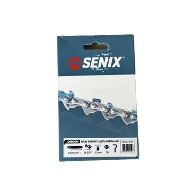 Цепь пильная SENIX 5” (12 см), шаг 0.3”, паз 1.1 мм, 29 звеньев