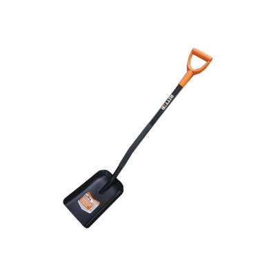 Совковая лопата RITTER Garden SolidS1 классическая, стальной черенок, сварное соединение, ручка ABS пластик